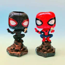 Spider man negro - maceta Funko Pop