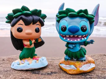 Stich Hawái - maceta Funko Pop