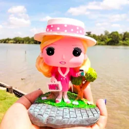 Barbie rosa (nueva ) - maceta Funko Pop