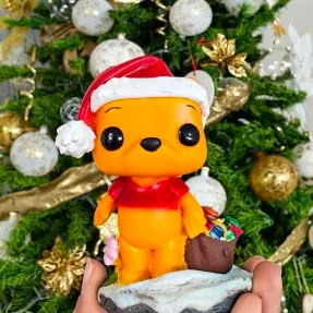 Winnie pooh Navidad - maceta Funko Pop